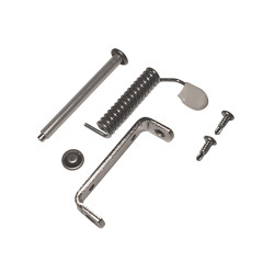 Deursluiter met plaat opbouw Deursluiter met plaat opbouw