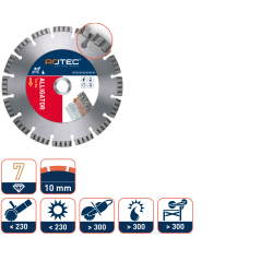 DIAMANTZAAGBLAD 'ALLIGATOR 7', ø350X3,5Xø25,4