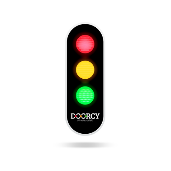 DOORCY SLIM DEURBELEID STOPLICHT INCL APP