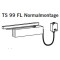 DORMA VRIJLOOPDEURDRANGER TS99 FL B (DEURBLAD) MONTAGE SCHARNIERZIJDE