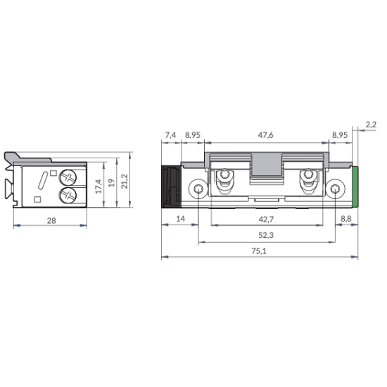 ELEKTRISCH SLUITPLAAT SERIE 5 SPNGLS. ONTGRENDELD 6-28V AC/DC GEL. SIGN. ELEKTRISCH SLUITPLAAT SERIE 5 SPNGLS. ONTGRENDELD 6-28V AC/DC GEL. SIGN.