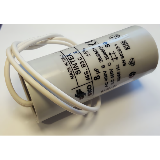 FAAC CONDENSATOR 8µF MET KABELS 180 MM