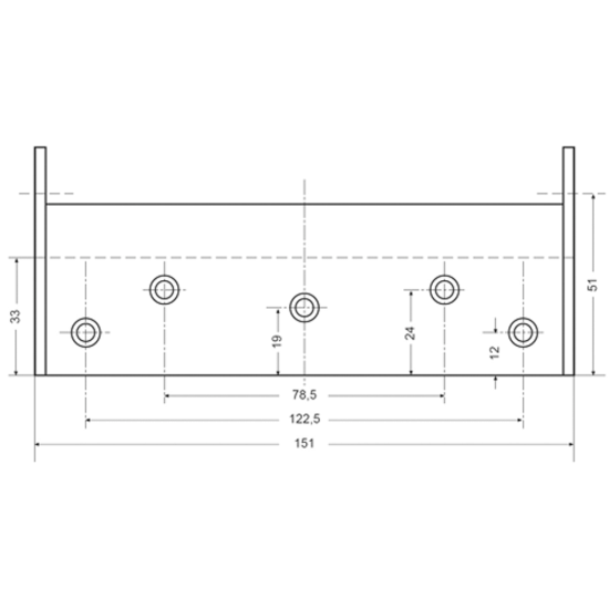 FRIDAVO BOMMER DW/150 WIT GELAKT DUBBELWERKEND RAL9010