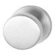 HAFI RVS platte deurknop vast op ronde rozet HAFI RVS platte deurknop vast op ronde rozet