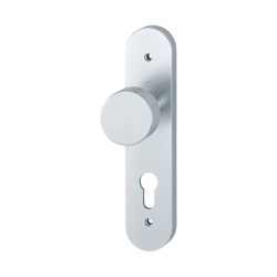 Hoppe knopschild ovaal - cilindergat - PC 72 - F1