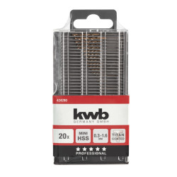 HSS-M2 TITANBORENSET 20-DELIG