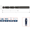 HSS-R SPIRAALBOOR, DIN 338, TYPE N, ø12,5