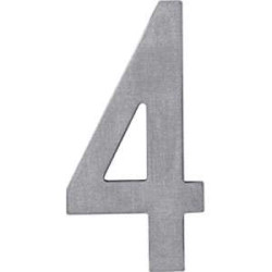 HUISNUMMER 4 150MM RVS