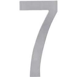 HUISNUMMER 7 150MM RVS