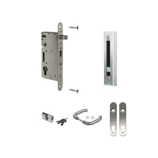 H-WOOD-SET-60-I - Locinox H-WOOD insteekslot voor houten profielen