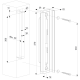 H-WOOD-SET-60-I - Locinox H-WOOD insteekslot voor houten profielen