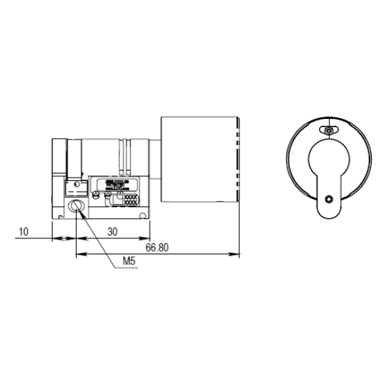 ILOQ S5 EUROPROFIEL HALVE CILINDER (30/10 MM) VOOR SLEUTELSCHAK. + RTC ILOQ S5 EUROPROFIEL HALVE CILINDER (30/10 MM) VOOR SLEUTELSCHAK. + RTC