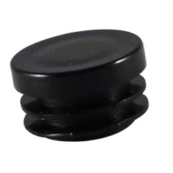 Insteekdop Platte Kop 30X3 Zwart