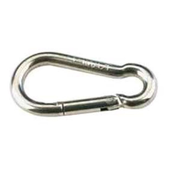 KARABIJNHAAK 80X 8MM RVS KAH 08008 IZL