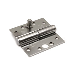 Kogelstiftpaumelle rechte hoeken 89x89 mm SKG***® staal verzinkt Links Kogelstiftpaumelle rechte hoeken 89x89 mm SKG***® staal verzinkt Links