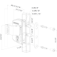 LOCINOX INDUSTRIEEL ANTI-PANIEKSLOT WIT MET EN179 3006A-2