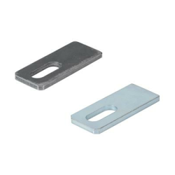 Locinox gleufplaat voor 180° scharnieren - M20 Locinox gleufplaat voor 180° scharnieren - M20