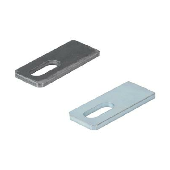LOCINOX GLEUFPLAAT VOOR 180° SCHARNIEREN - M20 LOCINOX GLEUFPLAAT VOOR 180° SCHARNIEREN - M20
