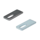 LOCINOX GLEUFPLAAT VOOR 180° SCHARNIEREN - M20 LOCINOX GLEUFPLAAT VOOR 180° SCHARNIEREN - M20
