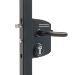 LOCINOX Industrieel Slot 30-50 mm ANTRACIET + 3006B LOCINOX Industrieel Slot 30-50 mm ANTRACIET + 3006B