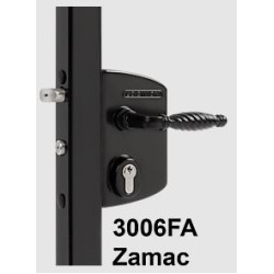 LOCINOX Industrieel Slot 30-50 mm ZWART + 3006FA LOCINOX Industrieel Slot 30-50 mm ZWART + 3006FA