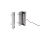 Locinox Opbouw magneetslot zonder handvaten 300KG ZILV Locinox Opbouw magneetslot zonder handvaten 300KG ZILV