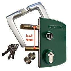 LOCINOX Oud Model -2- Industrieel Slot 40-60 mm MOSGROEN LOCINOX Oud Model -2- Industrieel Slot 40-60 mm MOSGROEN