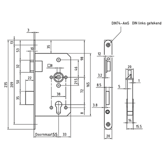 MAUER 9055 PZW 55 MM SKG** D.RS RVS VOORPLAAT 235X20MM-U-ROESTVRIJ MAUER 9055 PZW 55 MM SKG** D.RS RVS VOORPLAAT 235X20MM-U-ROESTVRIJ