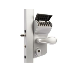 LOCINOX DUBBEL CODESLOT VINCI 40-60 MM ZILVER LOCINOX DUBBEL CODESLOT VINCI 40-60 MM ZILVER