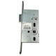 N15020008X4001B LOOPSLOT, DM45MM, KRUKGAT 8MM, VOORPLAAT RVS 20X185MM AFGEROND, ZAMAC VERNIKKELDE DAGSCHOOT, EN12209, DR 1+3/2+4.