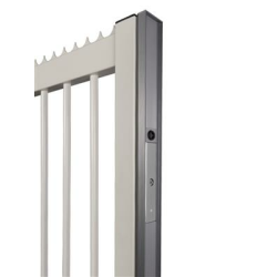 ALUMINIUM AFWERKPROFIEL VOOR SCHUIFPOORTEN MET MAGUNIT ZILVER ALUMINIUM AFWERKPROFIEL VOOR SCHUIFPOORTEN MET MAGUNIT ZILVER