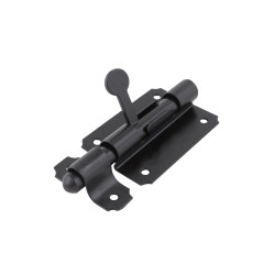 PLAATGRENDEL 80MM ZWART PLAATGRENDEL 80MM ZWART