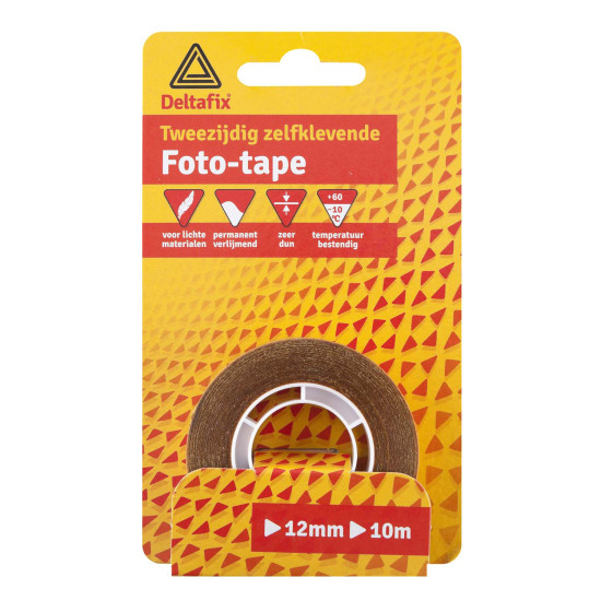 PLAKBAND ZELFKLEVEND TWEEZIJDIG DUN TRANSPARANT 10 M X 12 MM PLAKBAND ZELFKLEVEND TWEEZIJDIG DUN TRANSPARANT 10 M X 12 MM