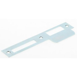 P 8691/12/T DR.2+4 SLUITPLAAT, STAAL VERZINKT 26X164MM RECHTHOEKIG, DR