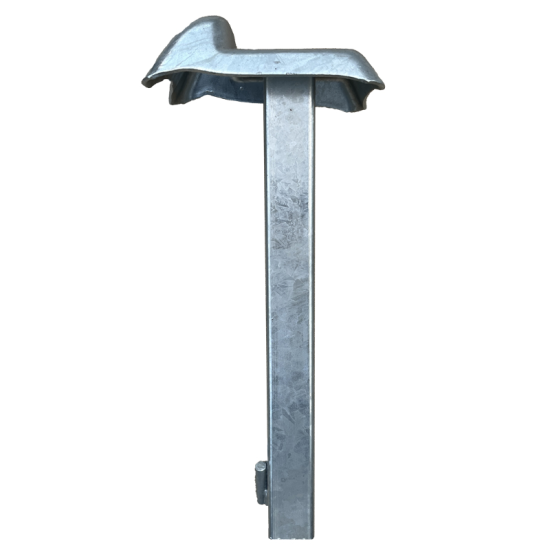 Poortaanslag met aangelast stuk