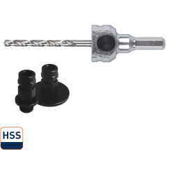 QC STARTERKIT, 6-KNT 11 HSS INCL. 2 ADAPTERS (GATZ. 528) QC STARTERKIT, 6-KNT 11 HSS INCL. 2 ADAPTERS (GATZ. 528)
