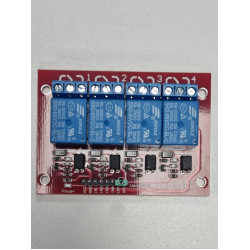 Relais bord 4 kanaals 12V DC Relais bord 4 kanaals 12V DC