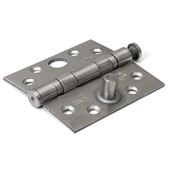 Kogellagerscharnier rechte hoeken SKG3 89x89 mm RVS geborsteld Kogellagerscharnier rechte hoeken SKG3 89x89 mm RVS geborsteld