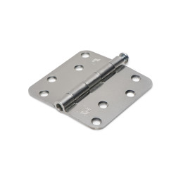 Scharnier met losse pen ronde hoeken pen 89x89 mm verzinkt Scharnier met losse pen ronde hoeken pen 89x89 mm verzinkt