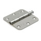Scharnier met losse pen ronde hoeken pen 76x76 mm verzinkt Scharnier met losse pen ronde hoeken pen 76x76 mm verzinkt