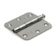 Scharnier met losse pen ronde hoeken pen 76x76 mm verzinkt Scharnier met losse pen ronde hoeken pen 76x76 mm verzinkt