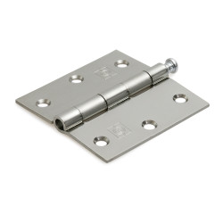 Scharnier met losse pen 76X76 mm verzinkt Scharnier met losse pen 76X76 mm verzinkt