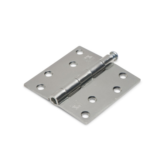 Scharnier met losse pen 89X89 mm verzinkt Scharnier met losse pen 89X89 mm verzinkt