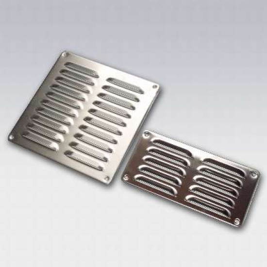 SCHOEPENROOSTER, RVS 3.16 ! - RVS - LUCHTDOORLAAT 75