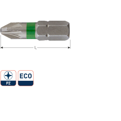 SCHROEFBIT OPTI-LINE, C6.3, PH 2 V. GIPSPLAAT, L=25 SCHROEFBIT OPTI-LINE, C6.3, PH 2 V. GIPSPLAAT, L=25