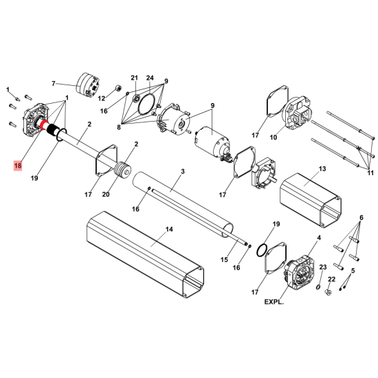 SEAL EU 2028/SP-Z20 GASKET