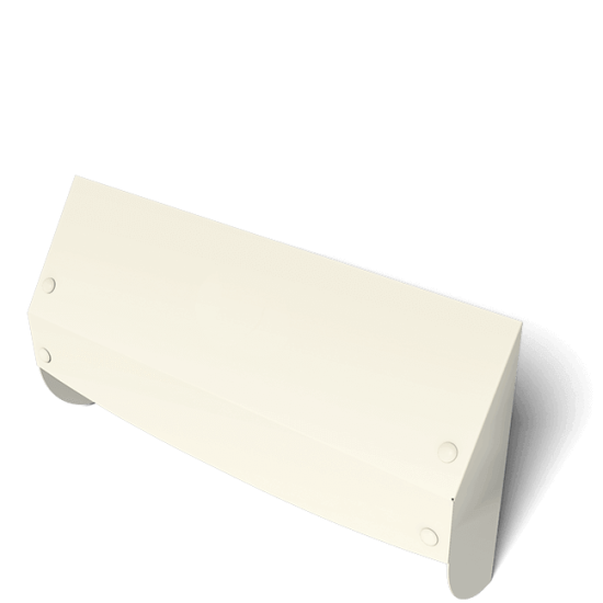 SECUMAX BRIEVENBUSBEVEILIGING PLUS - CREME - RAL 9001