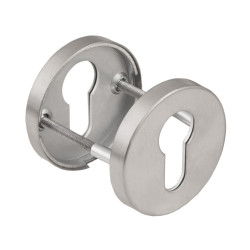 SET CILINDER ROZETTEN RVS SET CILINDER ROZETTEN RVS
