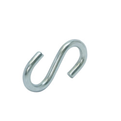 S-HAAK VERZINKT NR.50 50X16X4.7MM. S-HAAK VERZINKT NR.50 50X16X4.7MM.