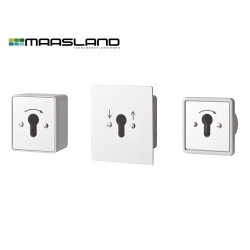 SLEUTELSCHAKELAAR OPBOUW PULS 1 ZIJDE